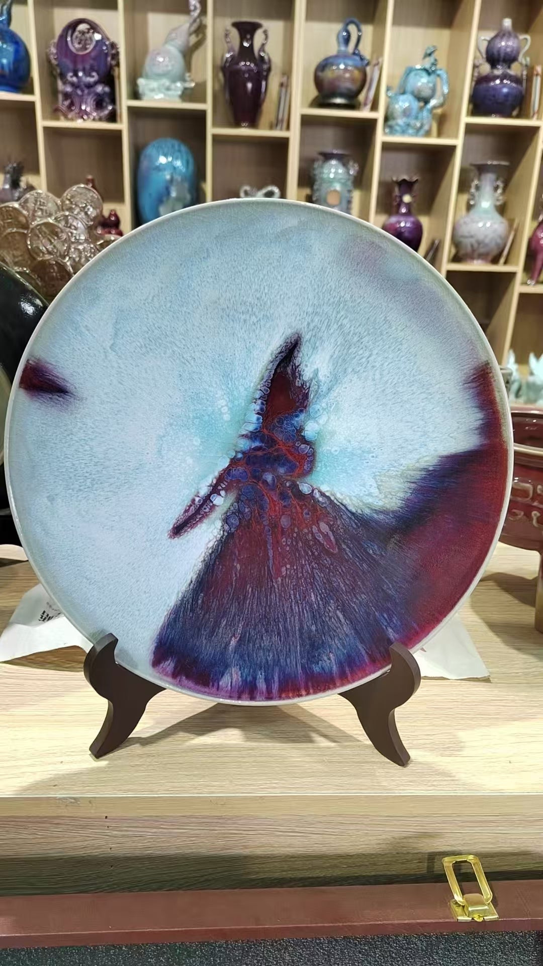 Glazed Ceramic Plate#1