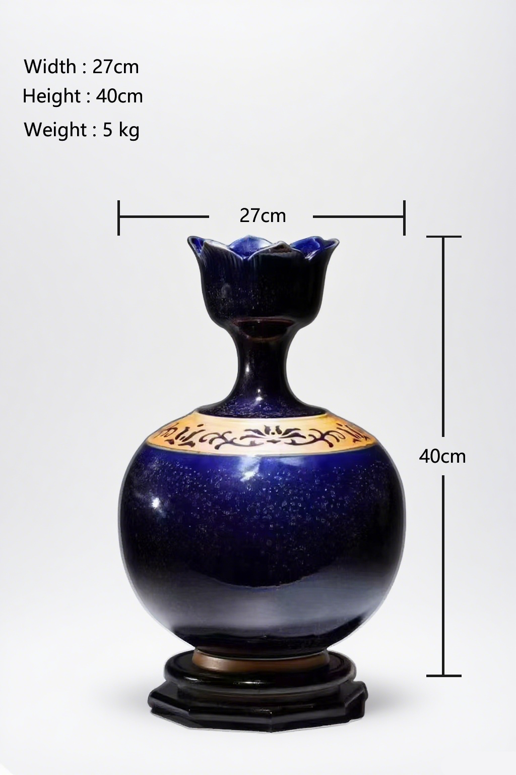 Stellar Lotus Vase