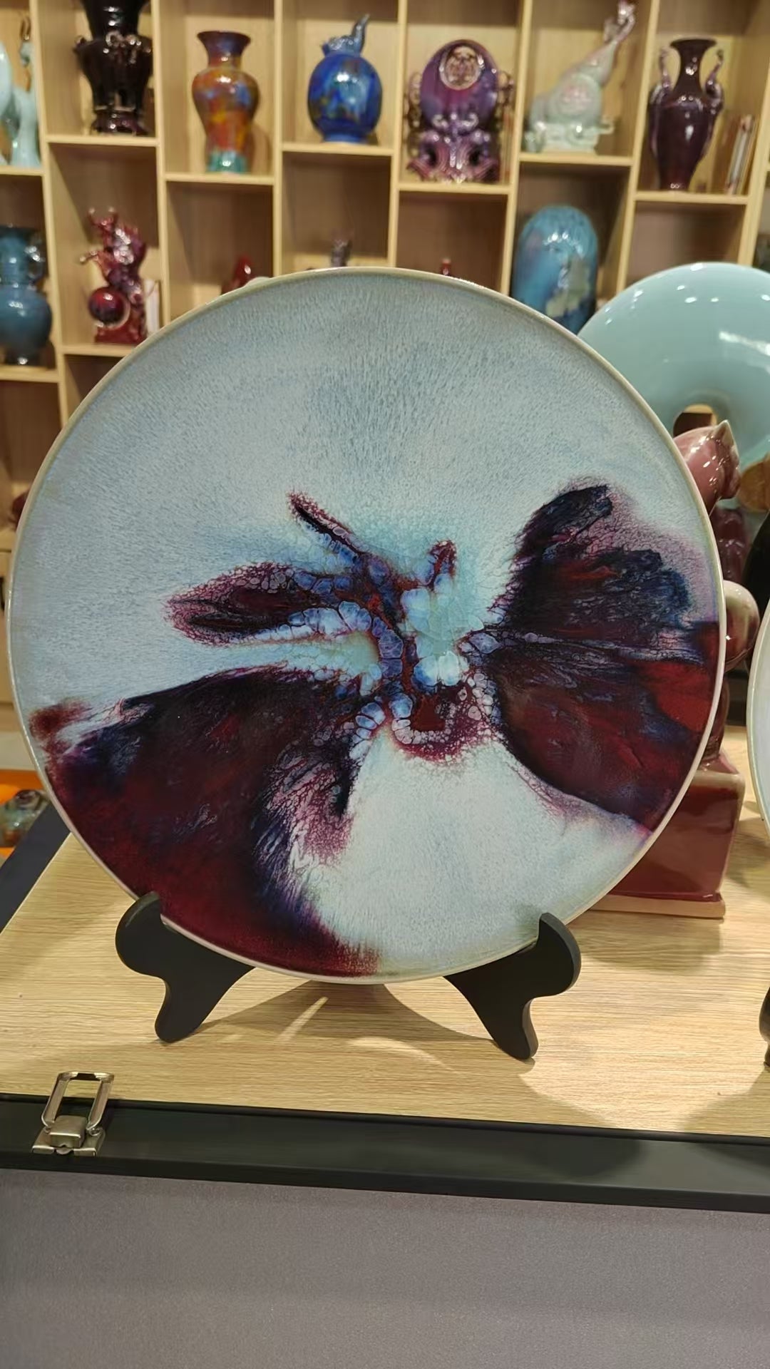 Glazed Ceramic Plate#2