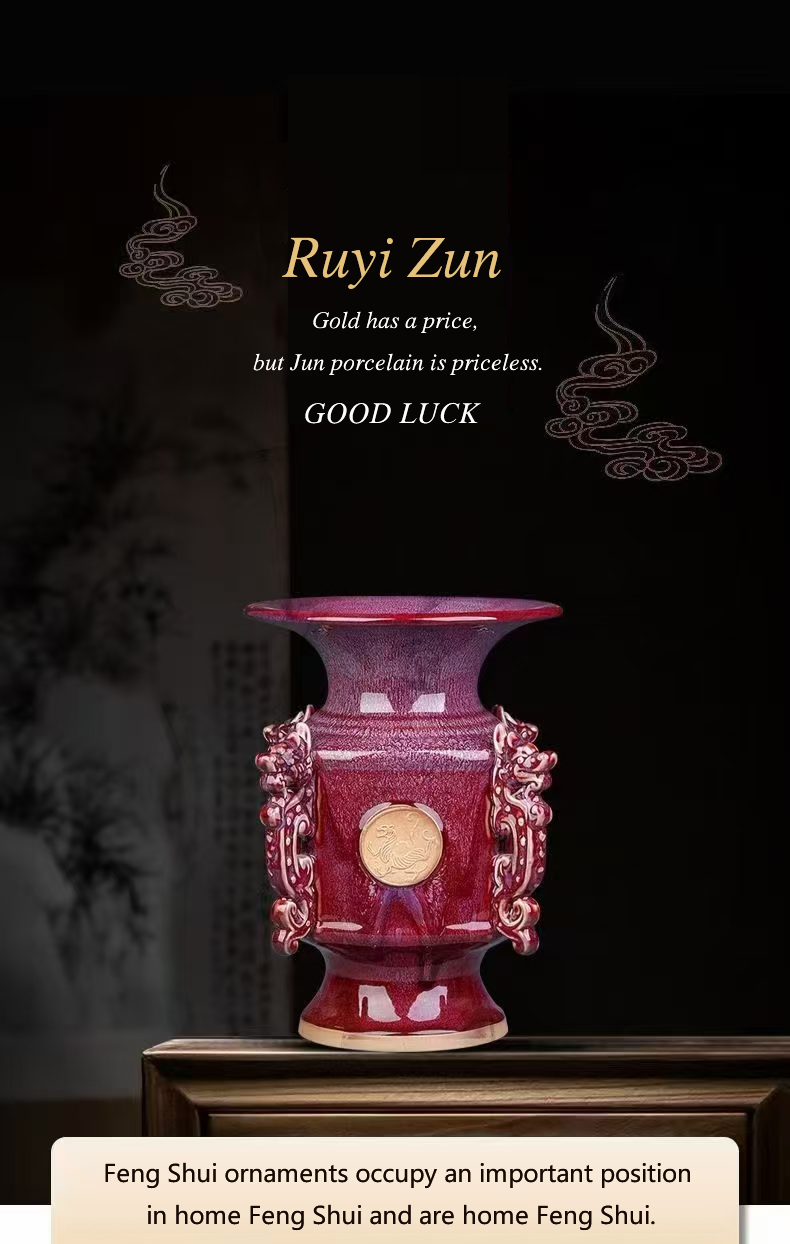 Imperial Ruyi Dragon Vase