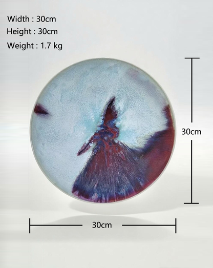 Glazed Ceramic Plate#1